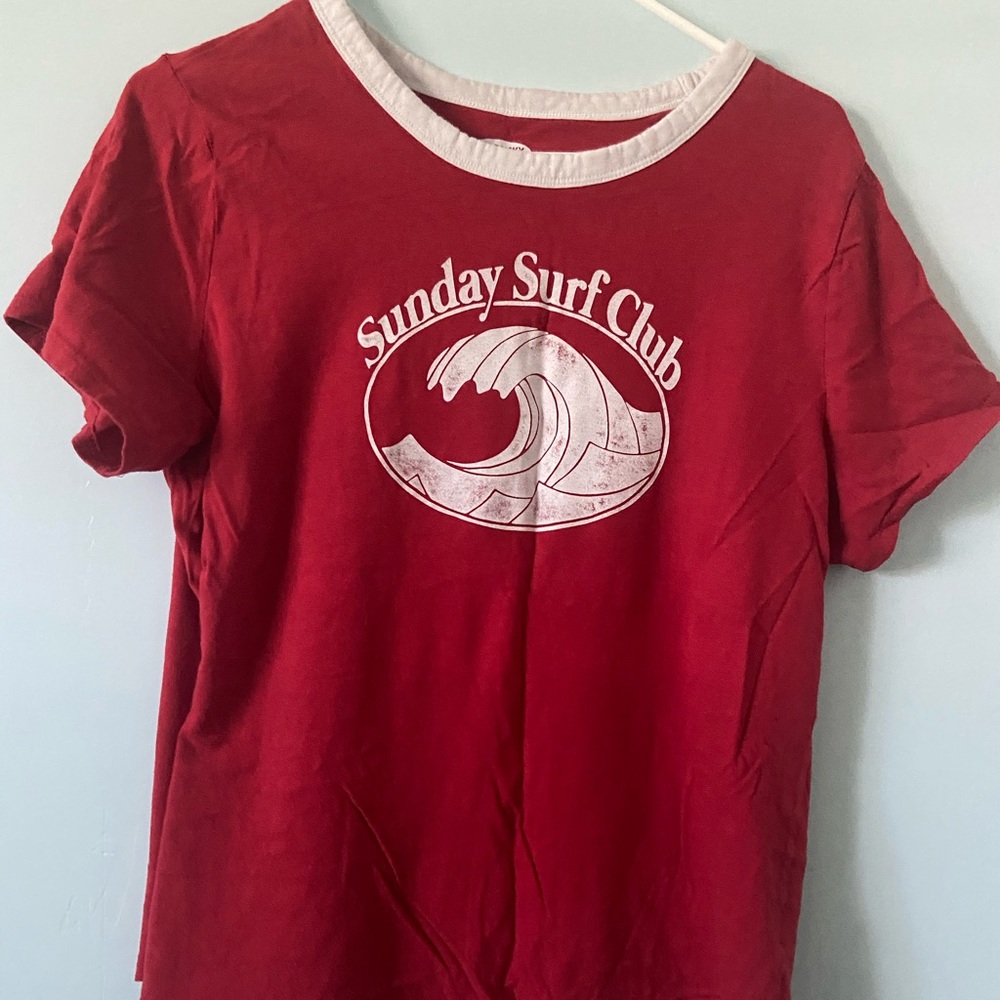 Red t-shirt